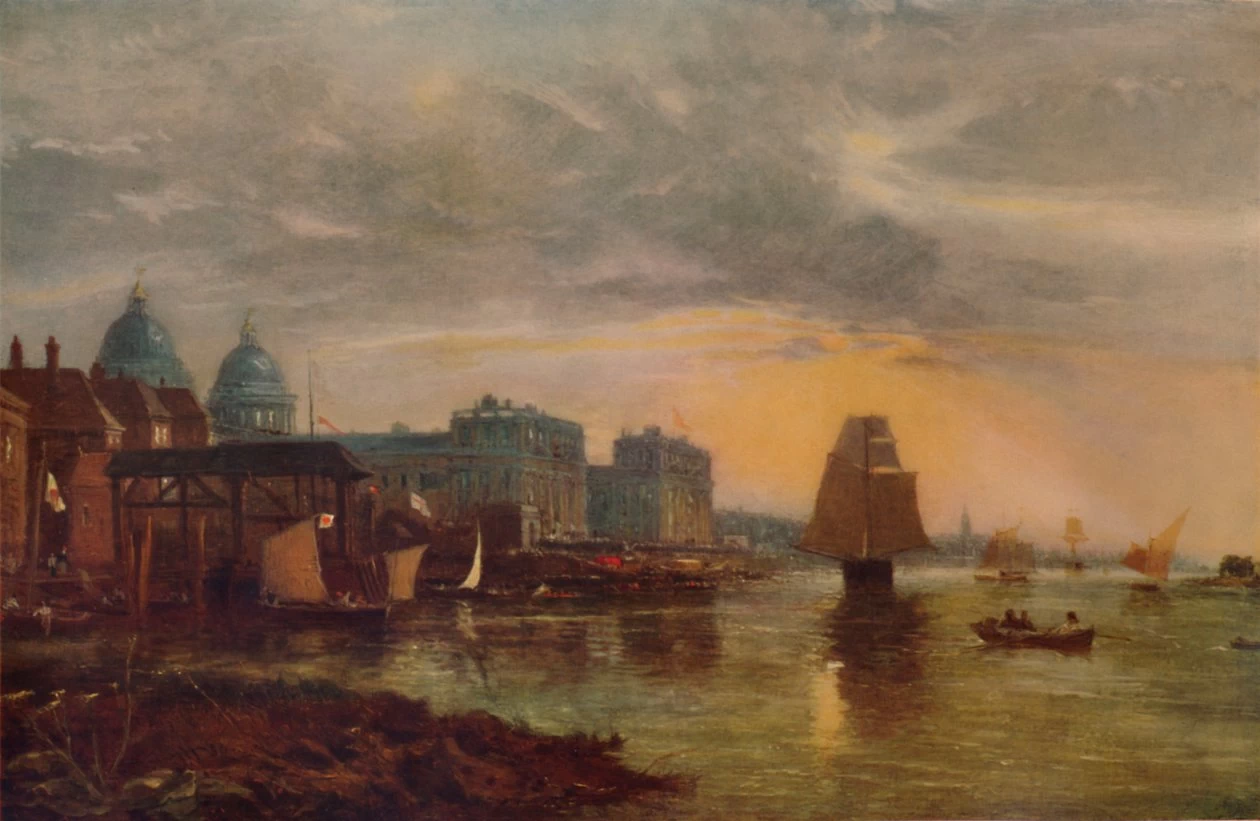 Ospedale di Greenwich dal Fiume